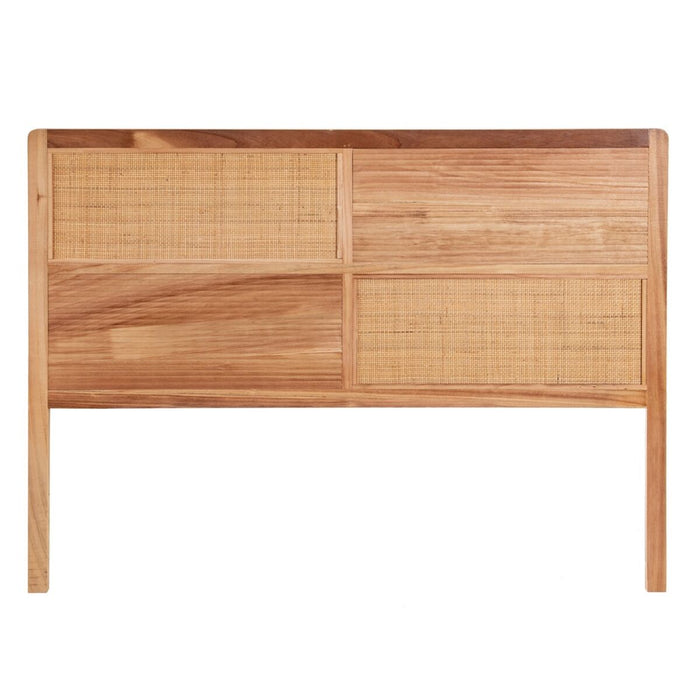 Tăblie de Pat HONEY Natural Lemn Ratan Lemn de paulownia 160 x 3,5 x 120 cm
