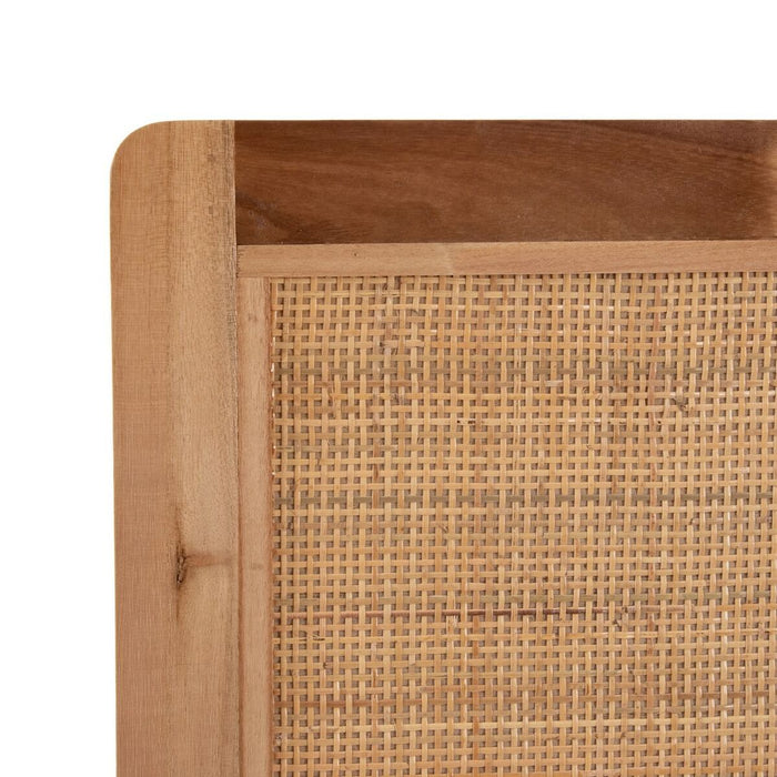 Tăblie de Pat HONEY Natural Lemn Ratan Lemn de paulownia 160 x 3,5 x 120 cm