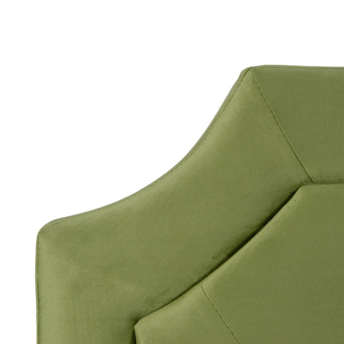 Tăblie de Pat 160 x 7 x 78 cm Țesut Sintetic Verde