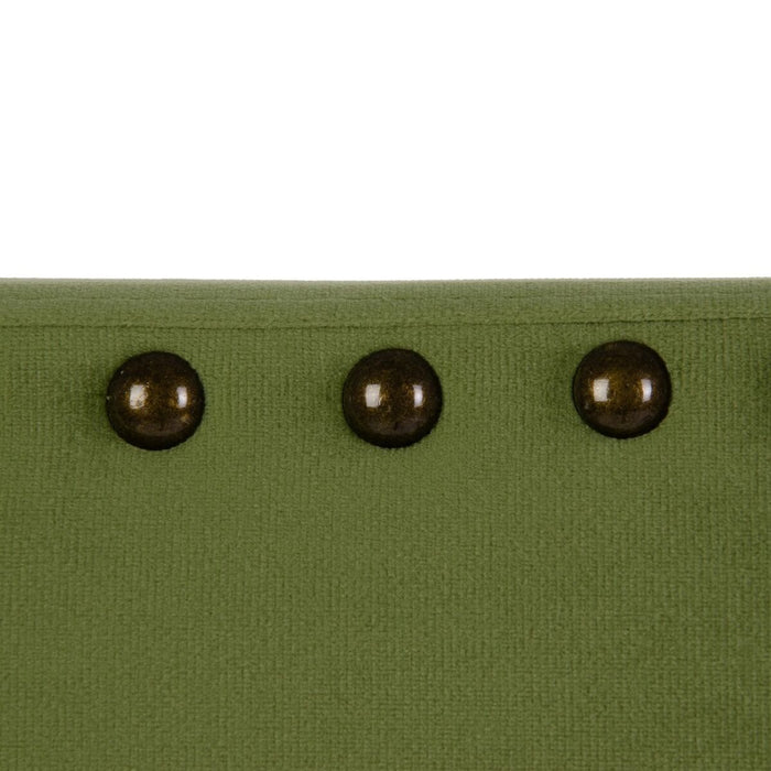 Tăblie de Pat 160 x 6 x 60 cm Țesut Sintetic Verde