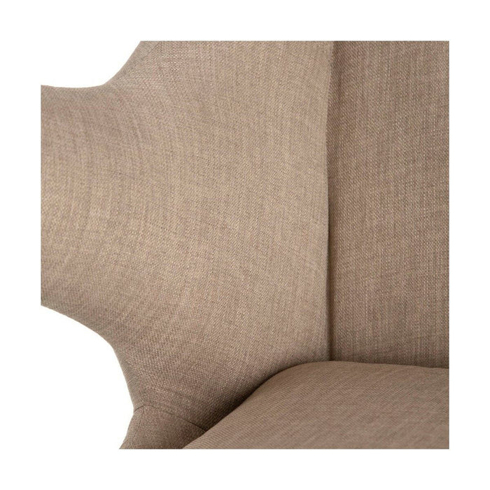 Scaun Balansoar 70 x 91 x 109 cm Țesut Sintetic Lemn Gri Maroniu