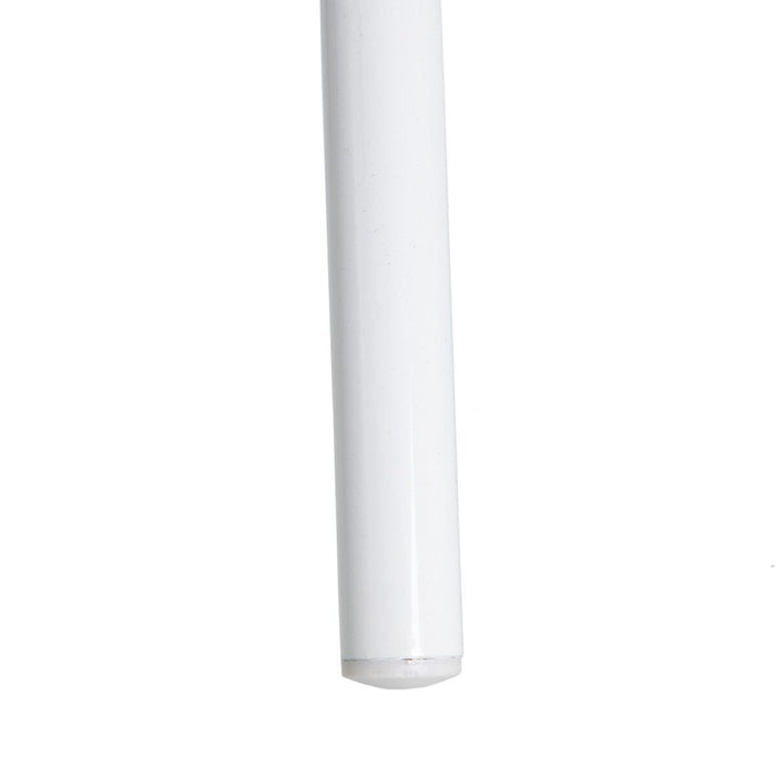 Stojan na klobouky 45 x 45 x 172 cm Metal Alb