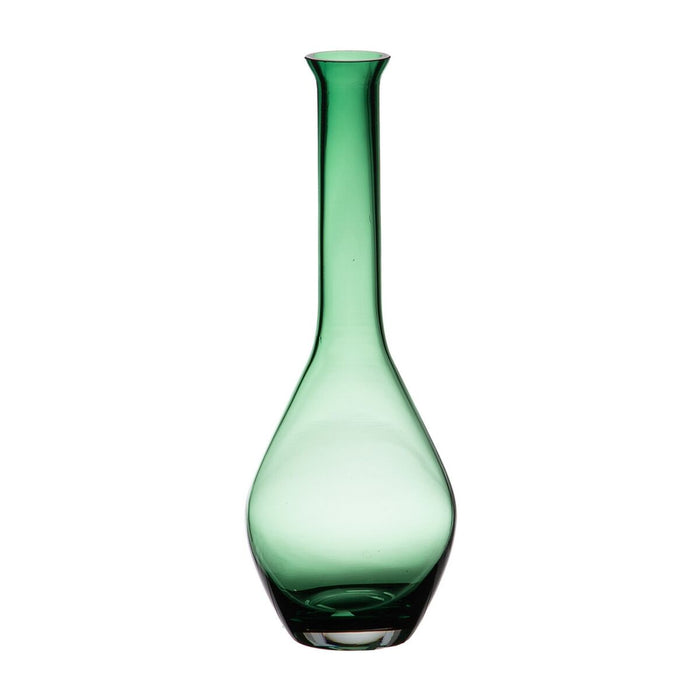 Vază Verde Sticlă 10 x 10 x 27,5 cm