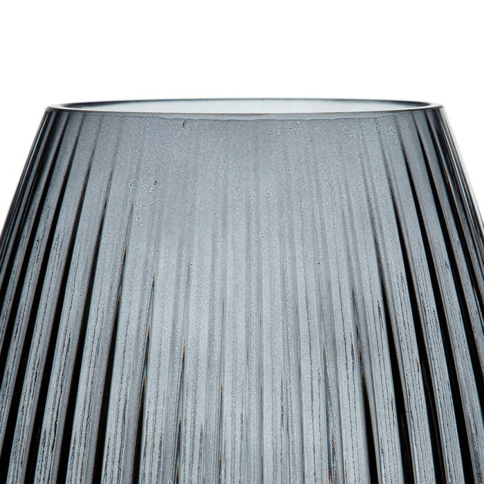 Vază 17,5 x 17,5 x 27 cm Gri Sticlă