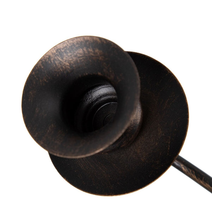 Candelabru Negru Metal 42 x 42 x 42 cm