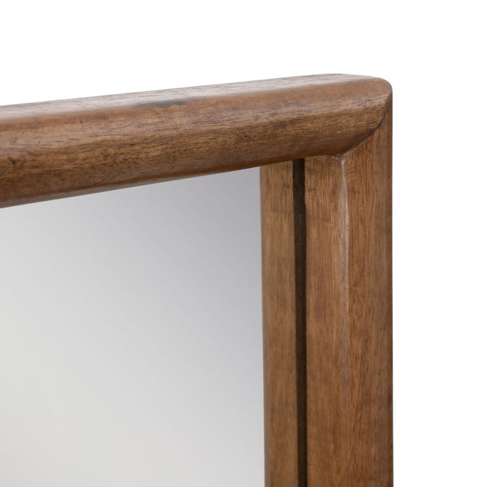 Oglindă de perete 36 x 4 x 80 cm Maro Lemn de mango