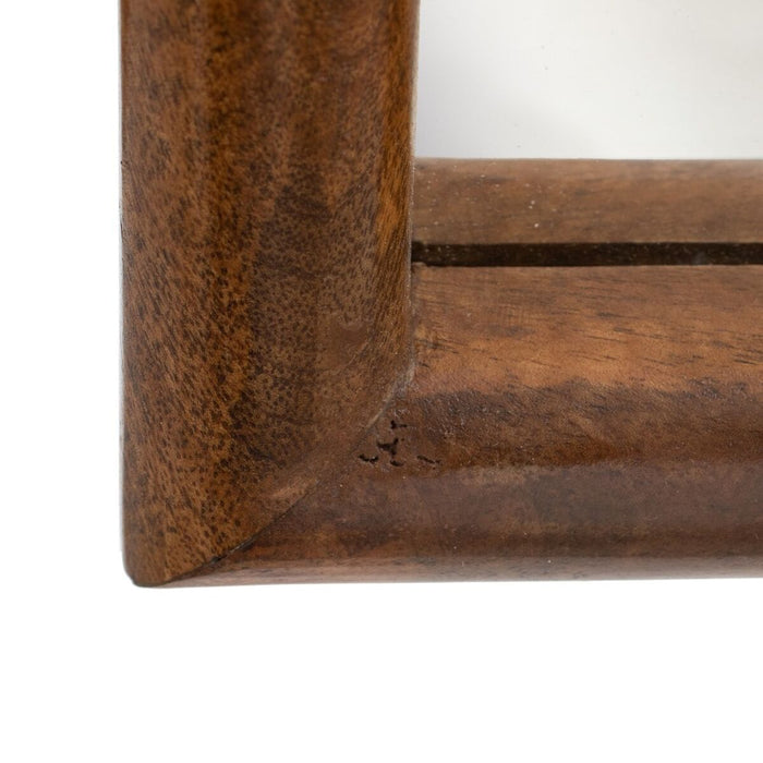 Oglindă de perete 36 x 4 x 80 cm Maro Lemn de mango