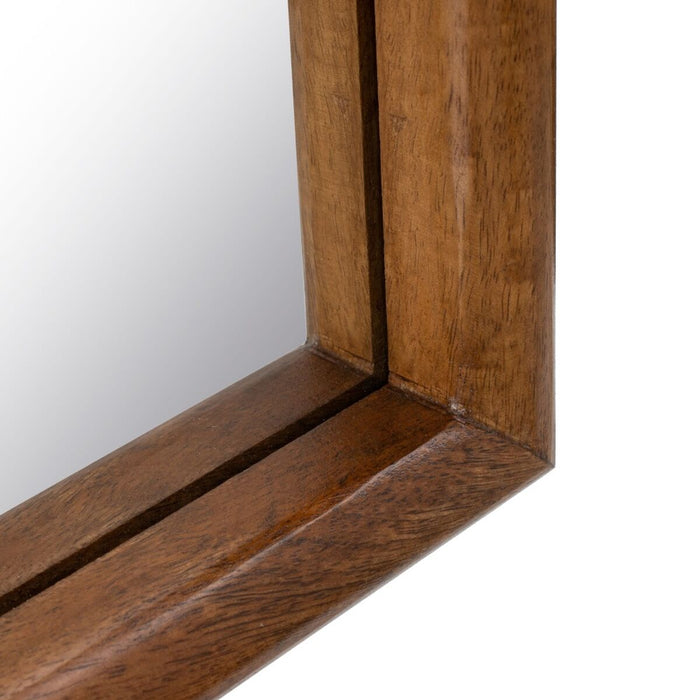Oglindă de perete 36 x 4 x 80 cm Maro Lemn de mango