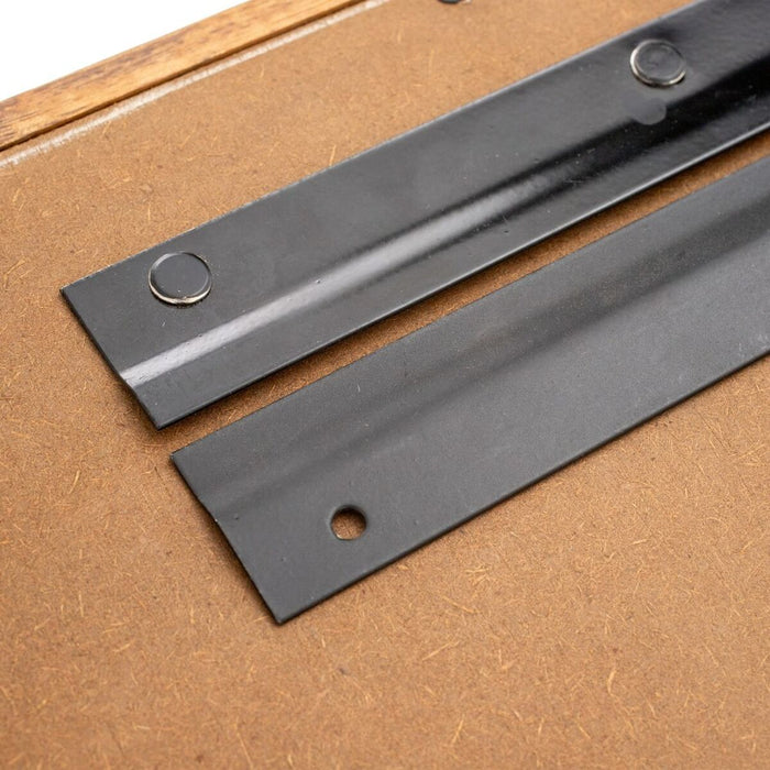 Oglindă de perete 36 x 4 x 80 cm Negru Lemn de mango