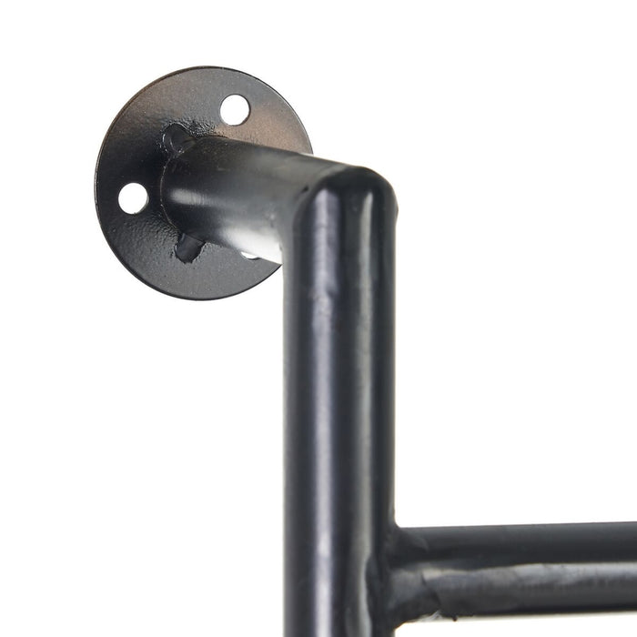 Suport de haine 67 x 19 x 166,5 cm Geam Negru Auriu* Metal