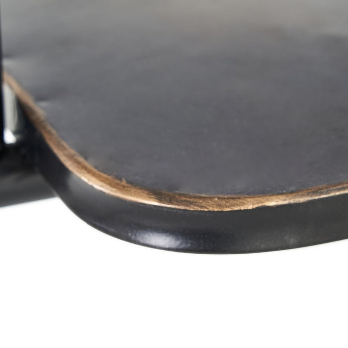 Suport de haine 67 x 19 x 166,5 cm Geam Negru Auriu* Metal
