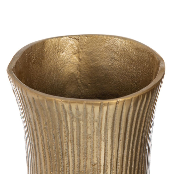 Vază Auriu* Metal 15 x 15 x 46 cm