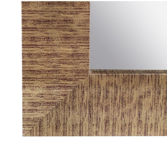 Oglindă de perete 98 x 2,8 x 178 cm Auriu* DMF