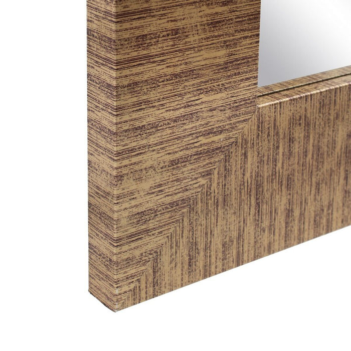 Oglindă de perete 98 x 2,8 x 178 cm Auriu* DMF