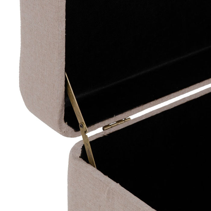 Cufăr 82 x 42 x 44 cm Țesut Sintetic Metal