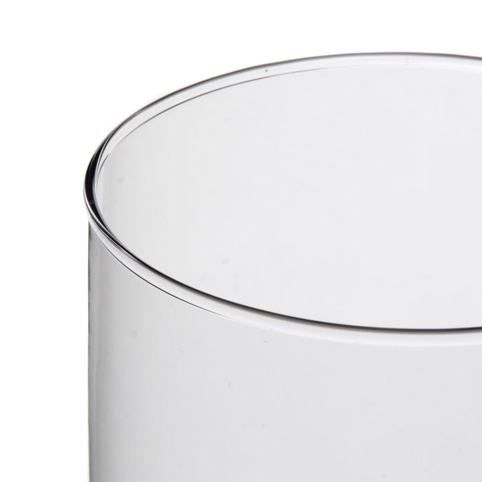 Vază Transparent Geam 9 x 9 x 20 cm