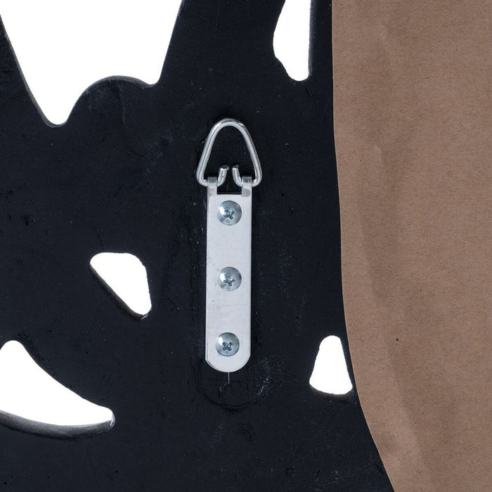 Oglindă de perete 122,7 x 4,8 x 122,7 cm Geam Alb Poliuretan