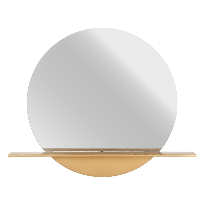 Oglindă de perete 110 x 12 x 90 cm Auriu* Metal Fier