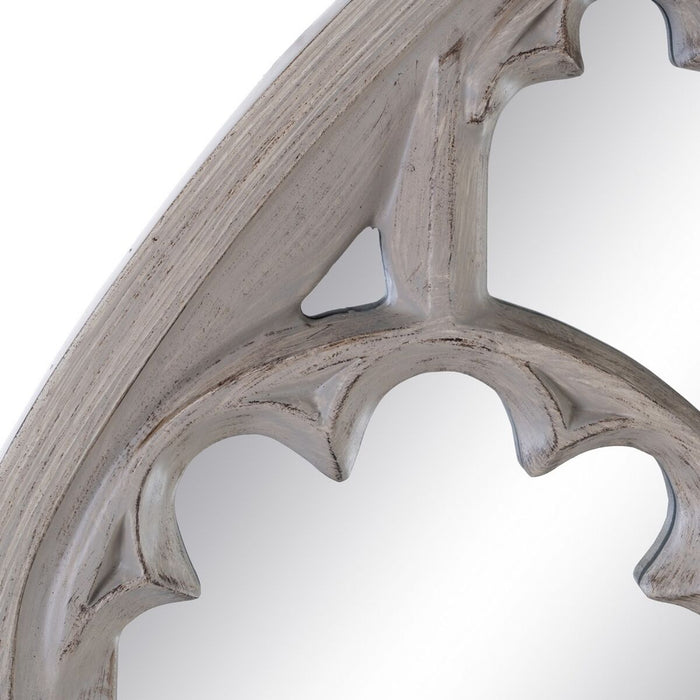 Oglindă de perete 106 x 94 x 5 cm Geam Natural Poliuretan