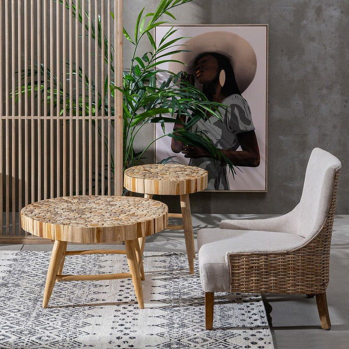 Masa de Cafea 80 x 80 x 45 cm lemn de tec