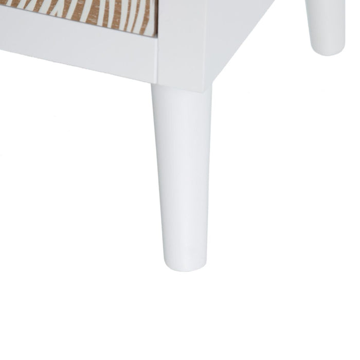Servantă MISS DAISY Natural lemn de pin Alb 80 x 40 x 80 cm