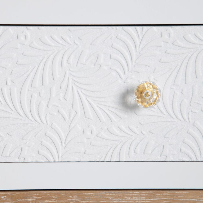 Servantă MISS DAISY Natural lemn de pin Alb 80 x 40 x 80 cm
