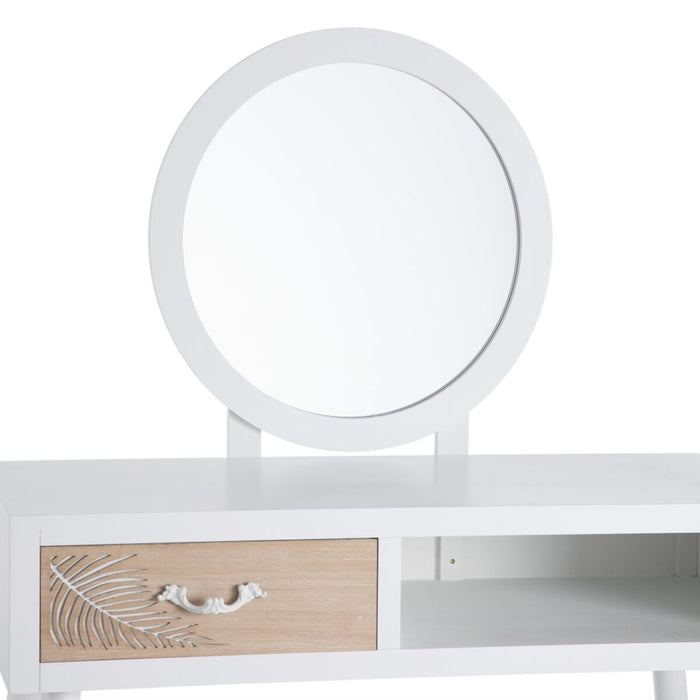Dispozitiv de redare muzică MISS DAISY 90 x 40 x 79,5 cm Natural lemn de pin Alb