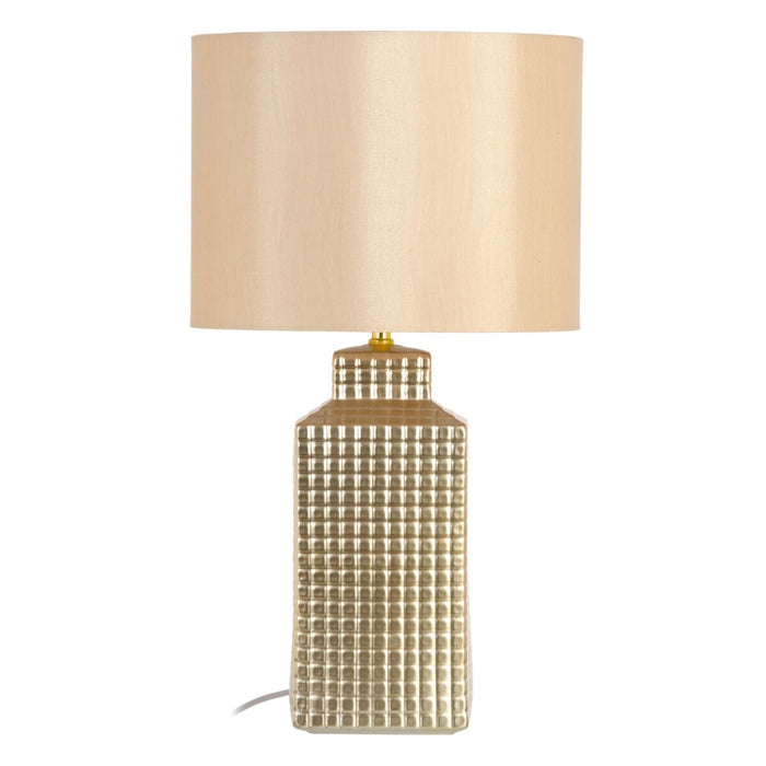 Lampă de masă Auriu* Bumbac Ceramică 60 W 220 V 240 V 220-240 V 36 x 36 x 46 cm