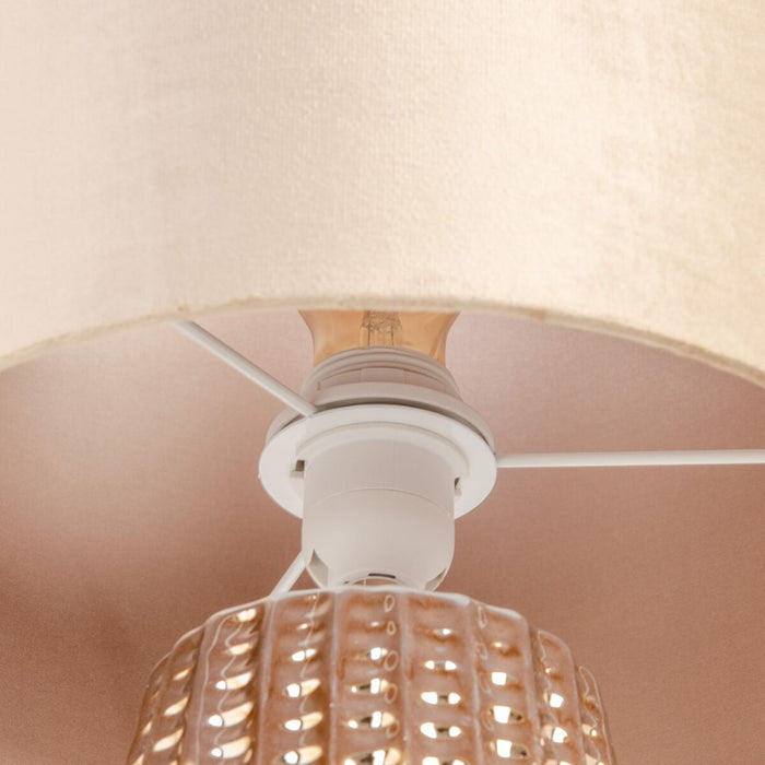 Lampă de masă Auriu* Кадифе Ceramică 60 W 220 V 240 V 220-240 V 30 x 30 x 40 cm
