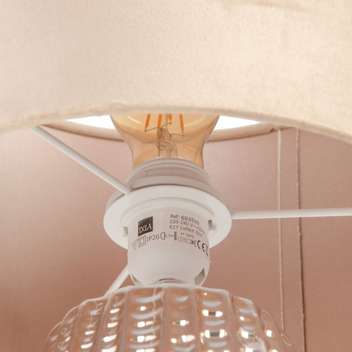 Lampă de masă Auriu* Кадифе Ceramică 60 W 220 V 240 V 220-240 V 32 x 32 x 43 cm