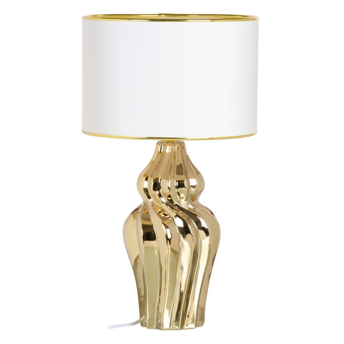 Lampă de masă Alb Auriu* Ceramică 60 W 220-240 V 32 x 32 x 45 cm
