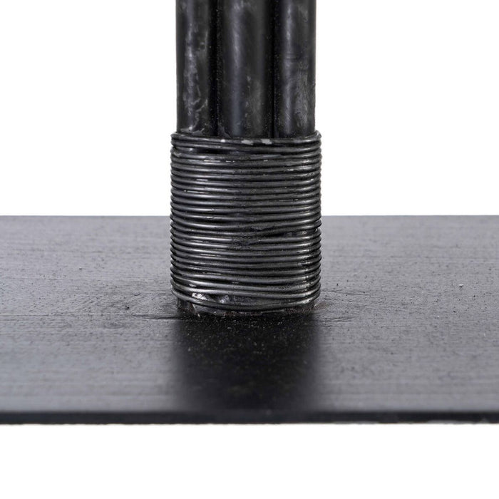 Candelabru 41 x 12 x 30,5 cm Negru Auriu* Metal