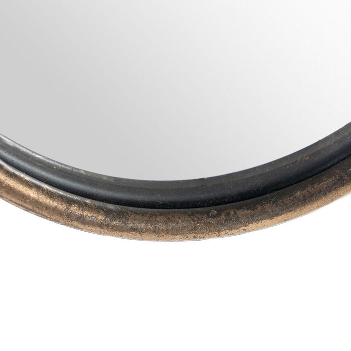 Oglindă de perete 65 x 2,5 x 72,5 cm Auriu* Metal