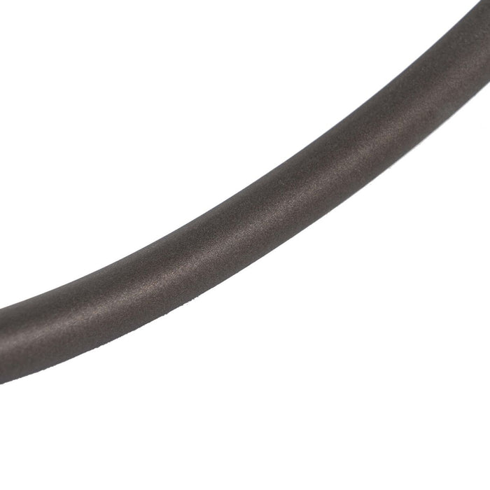 Oglindă de perete 51 x 14 x 80 cm Negru Metal