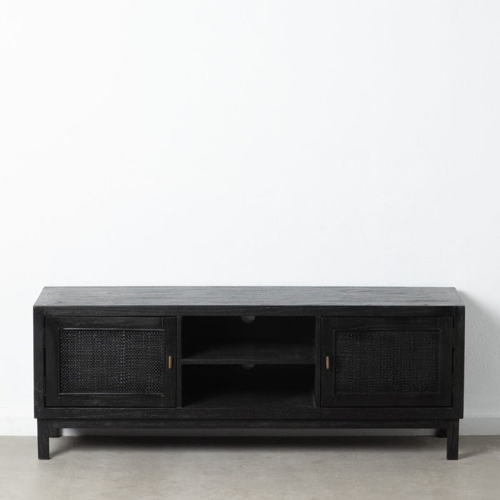 Mobilă TV SHADOW Negru lemn mindi 150 x 40 x 55 cm