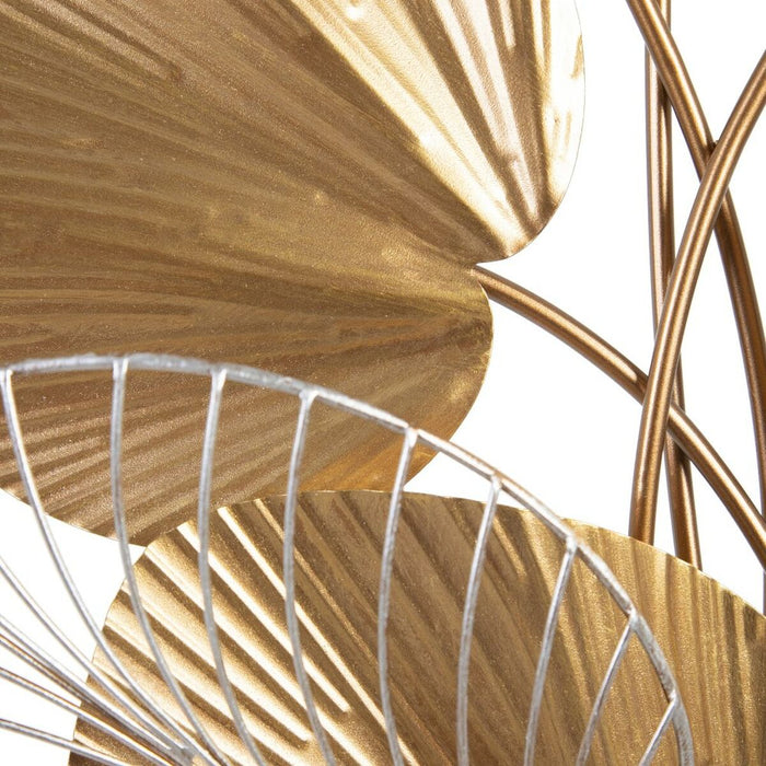 Decorațiune de Perete 50 x 6 x 98,5 cm Auriu* Metal