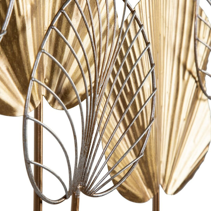 Decorațiune de Perete 103 x 3,5 x 46 cm Auriu* Metal