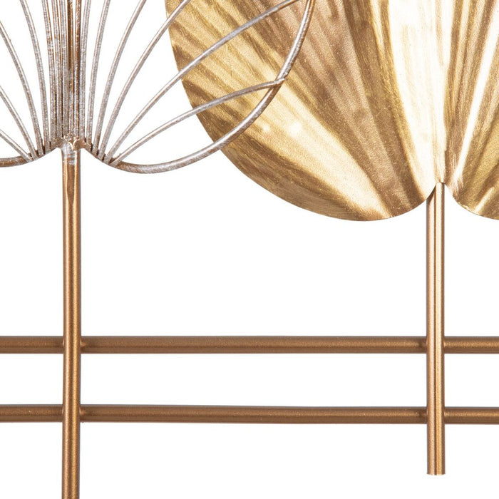 Decorațiune de Perete 103 x 3,5 x 46 cm Auriu* Metal