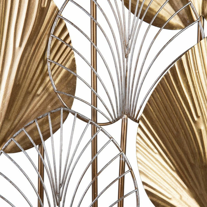 Decorațiune de Perete 54 x 5 x 91,5 cm Auriu* Metal
