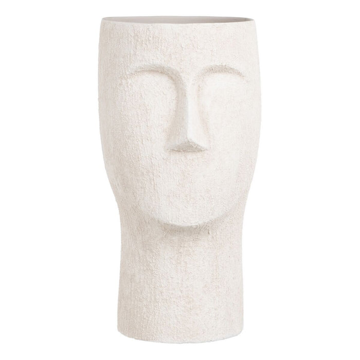 Ghiveci Ceramică Crem 23 x 23 x 36 cm