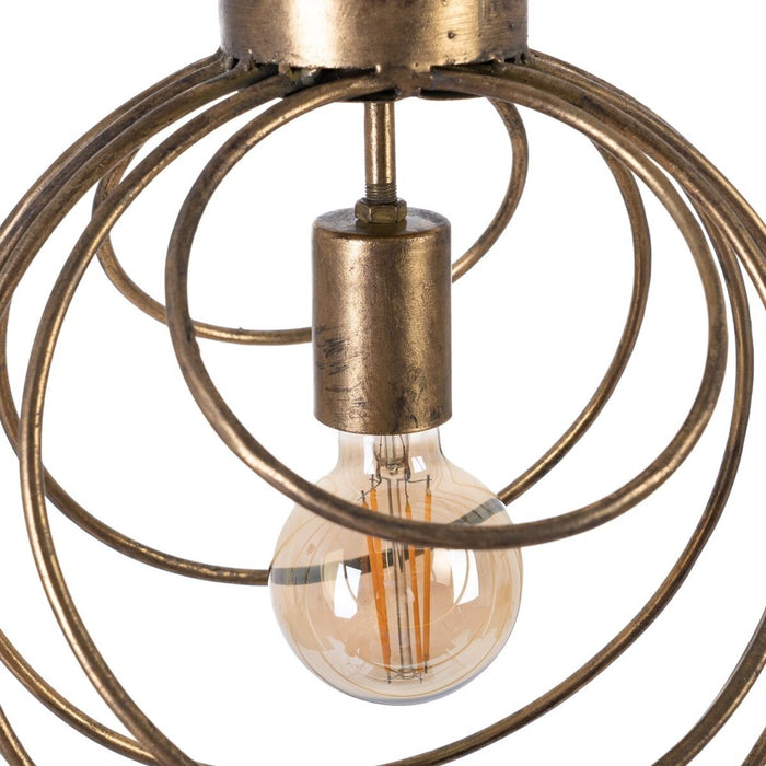 Lustră Auriu* Fier 40 W 220-240 V 29 x 29 x 31 cm