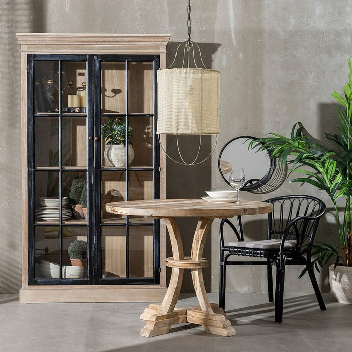 Lustră 38,5 x 38,5 x 75 cm Natural Auriu* Metal