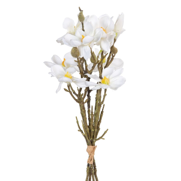 Buchet Alb Verde 37 x 20 x 41 cm Magnolia