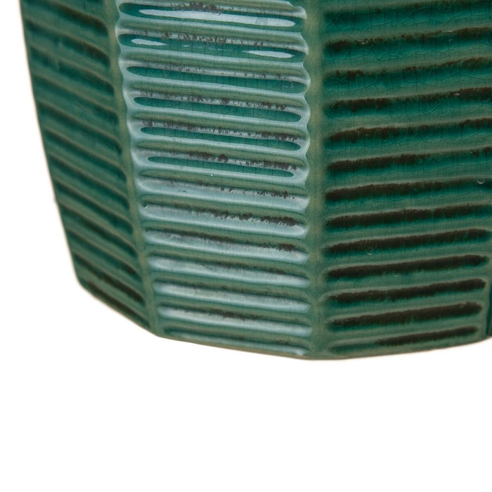 Ghiveci 19,5 x 19,5 x 18,5 cm Ceramică Albastru închis