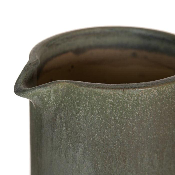 Vază 21 x 14 x 28,5 cm Ceramică Verde Crem