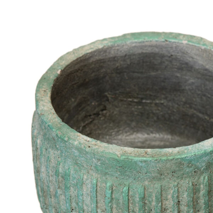 Ghiveci 21,5 x 21,5 x 14,5 cm Turquoise Цимент