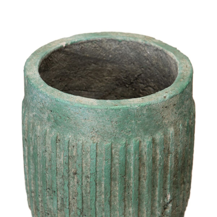 Ghiveci 20 x 20 x 21,5 cm Turquoise Цимент