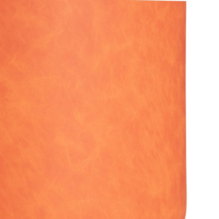 Puff Roșu Închis Piele Sintetică 38 x 38 x 42 cm DMF