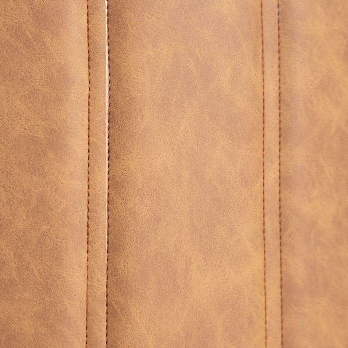 Puff Maro Piele Sintetică 38 x 38 x 42 cm DMF