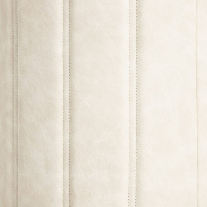 Puff Bej Piele Sintetică 38 x 38 x 42 cm DMF